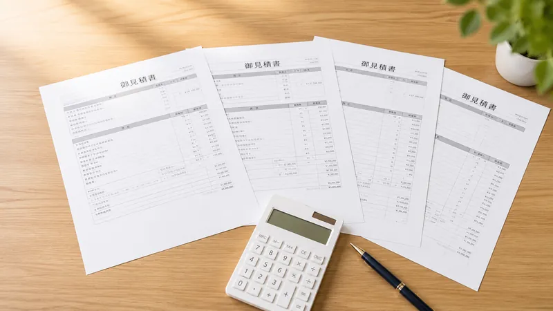 製品を比較検討するイメージ