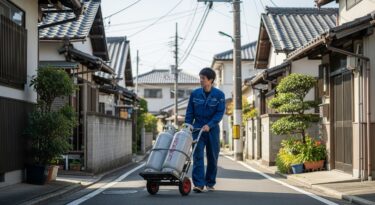 プロパンガス配達イメージ