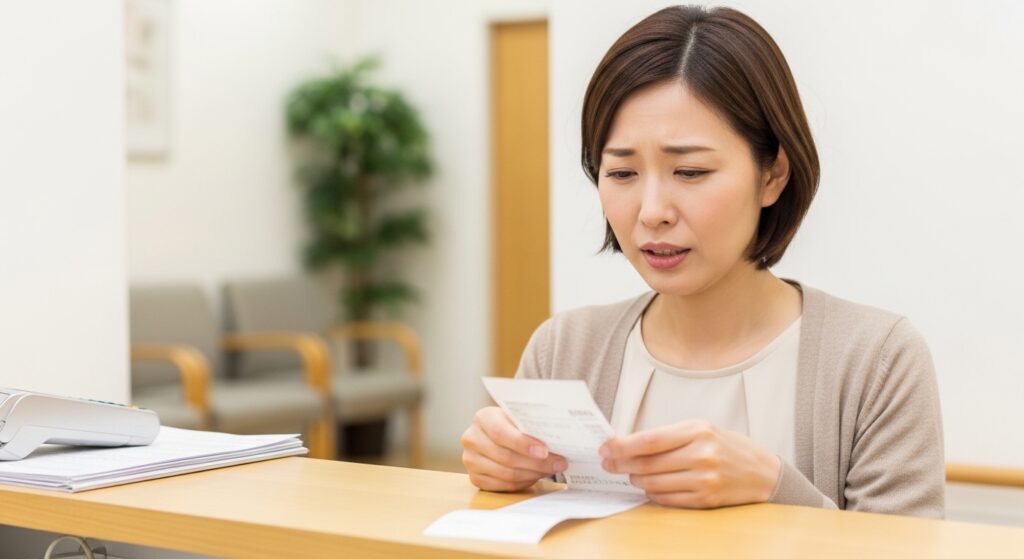 医療費の支払い増加に悩む日本人のイメージ
