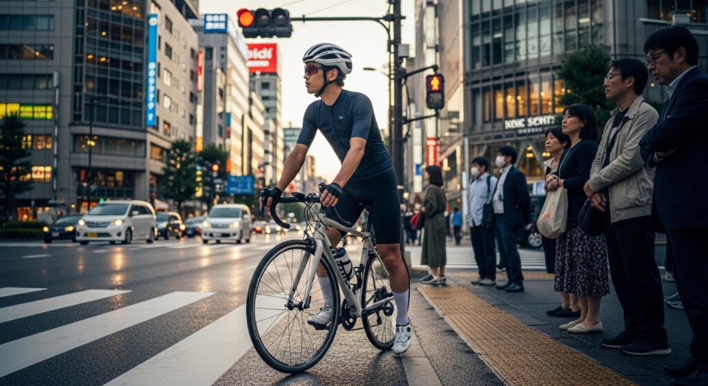 自転車の運転に気を付けよう