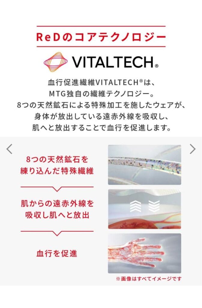 血行促進繊維「VITALTECH®」とは？