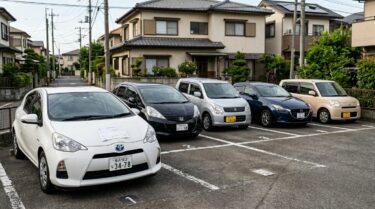 自動車税のタイミングが到来した自動車イメージ
