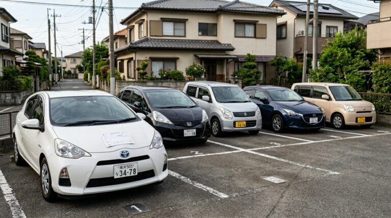 自動車税のタイミングが到来した自動車イメージ
