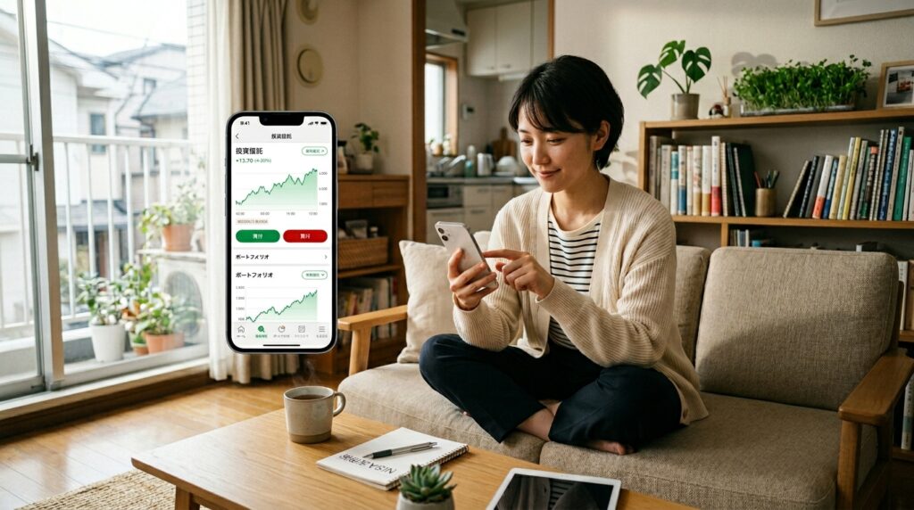 投資信託で資産運用
