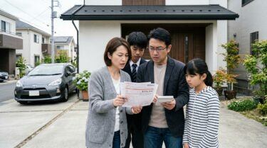 火災保険の値上がりに困る家族