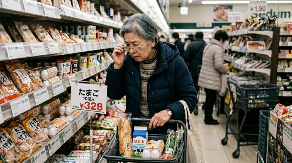 物価上昇に追い付かない年金
