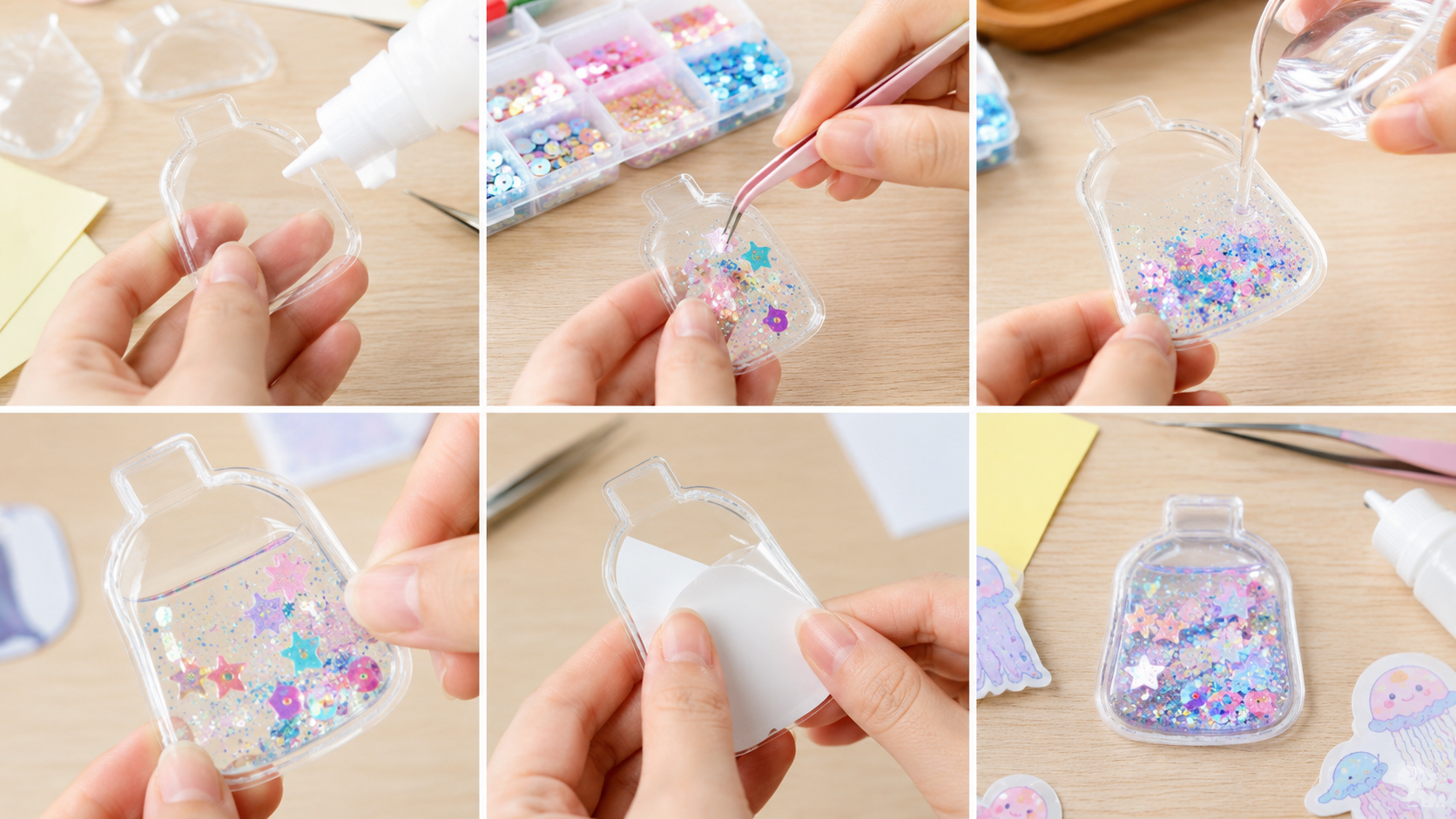 ウォーターシールを手作りする工程