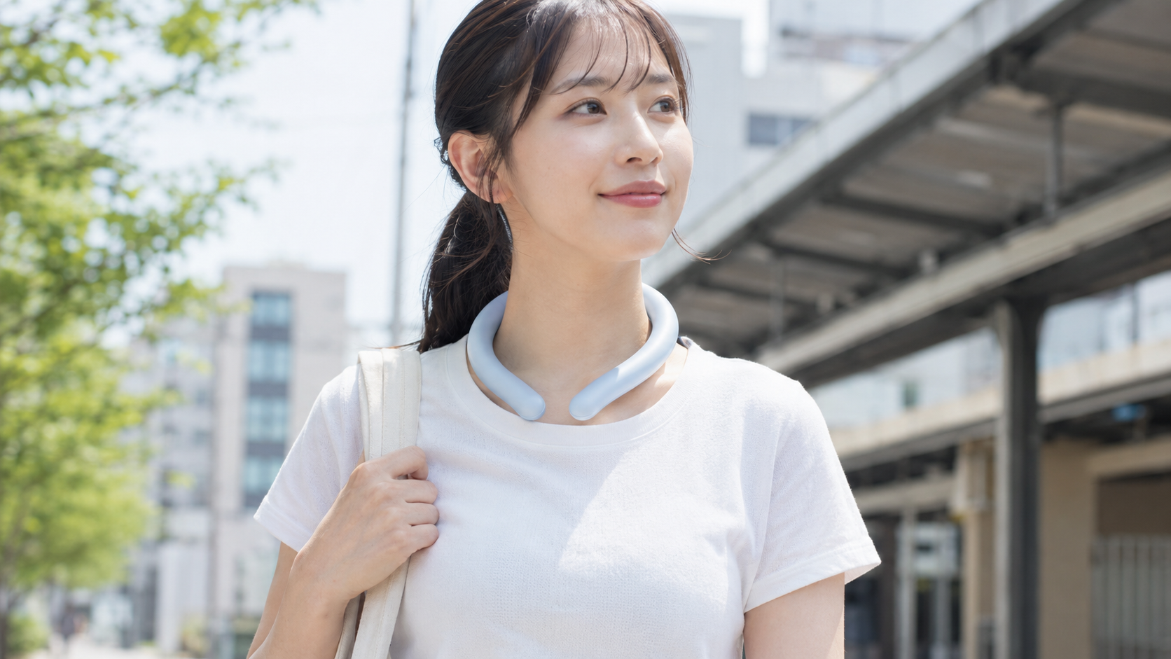 クールネックリングを使った暑さ対策