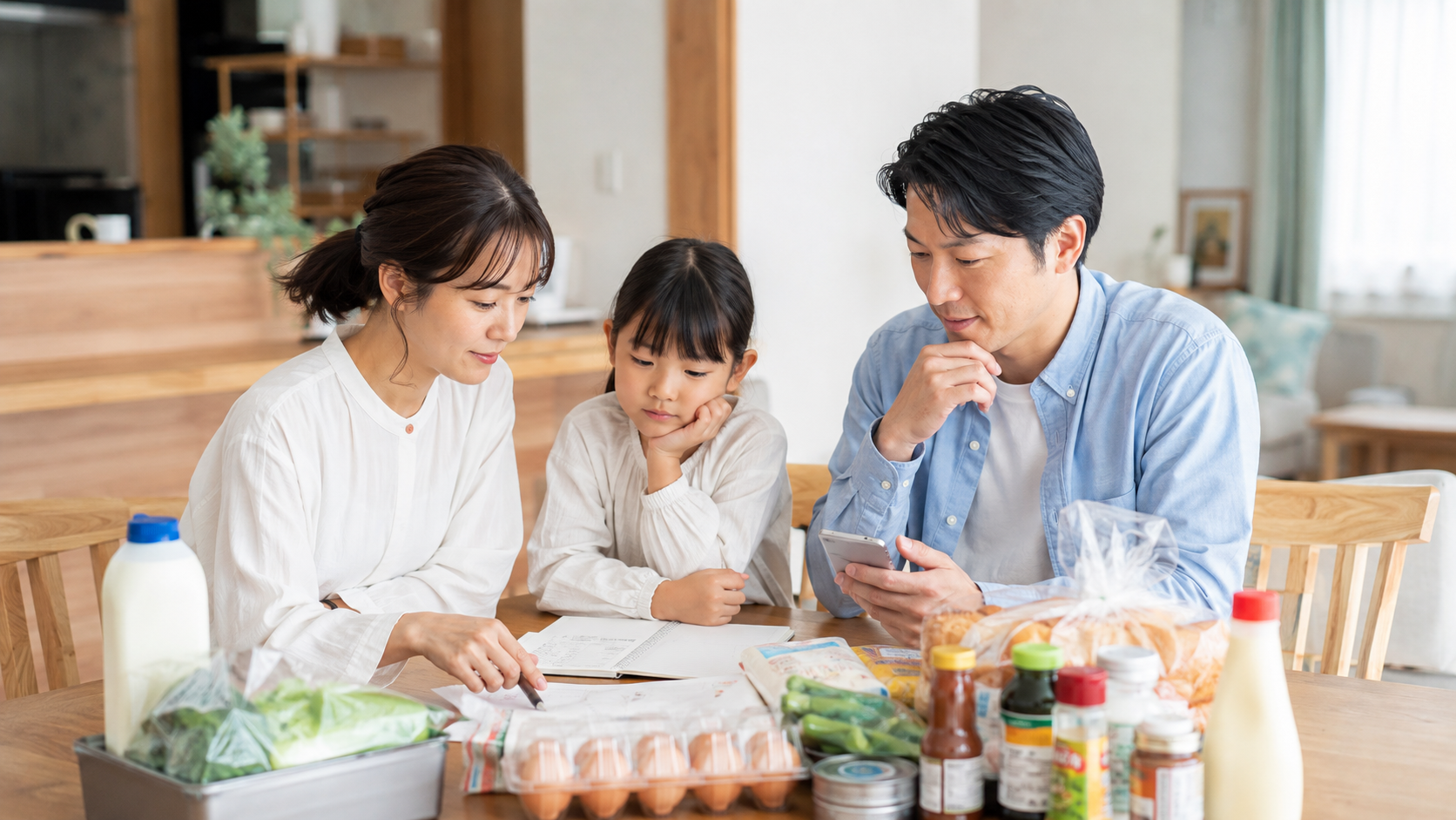 2026年9月の食品値上げと家計防衛を確認するイメージ