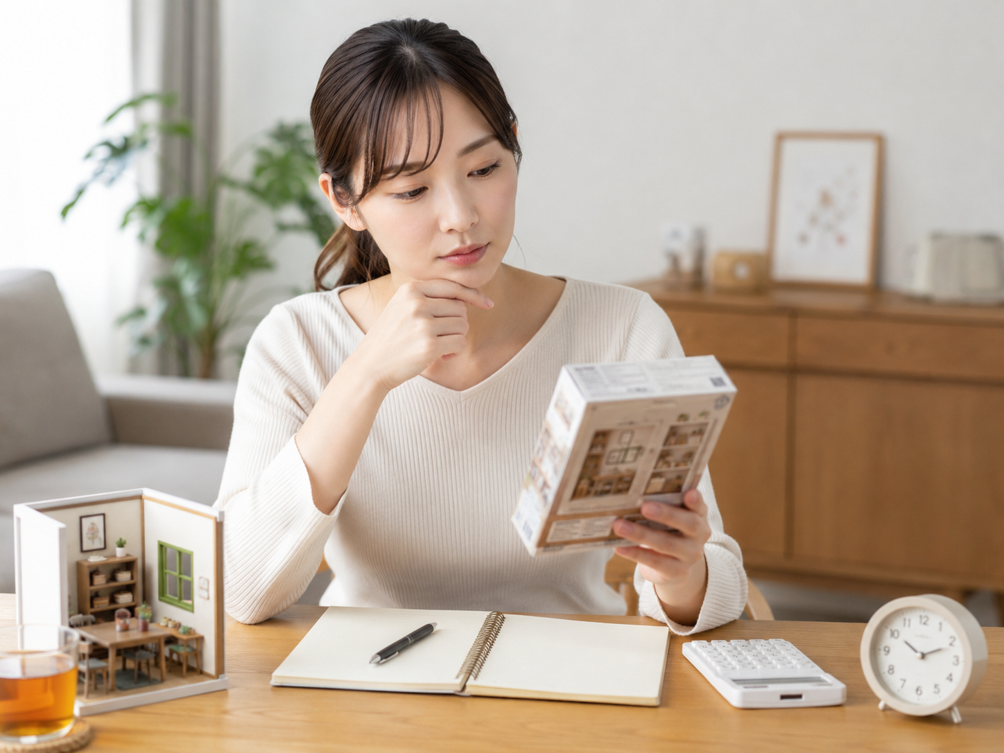 DIYキットの価格と制作時間を家計目線で考えるイメージ